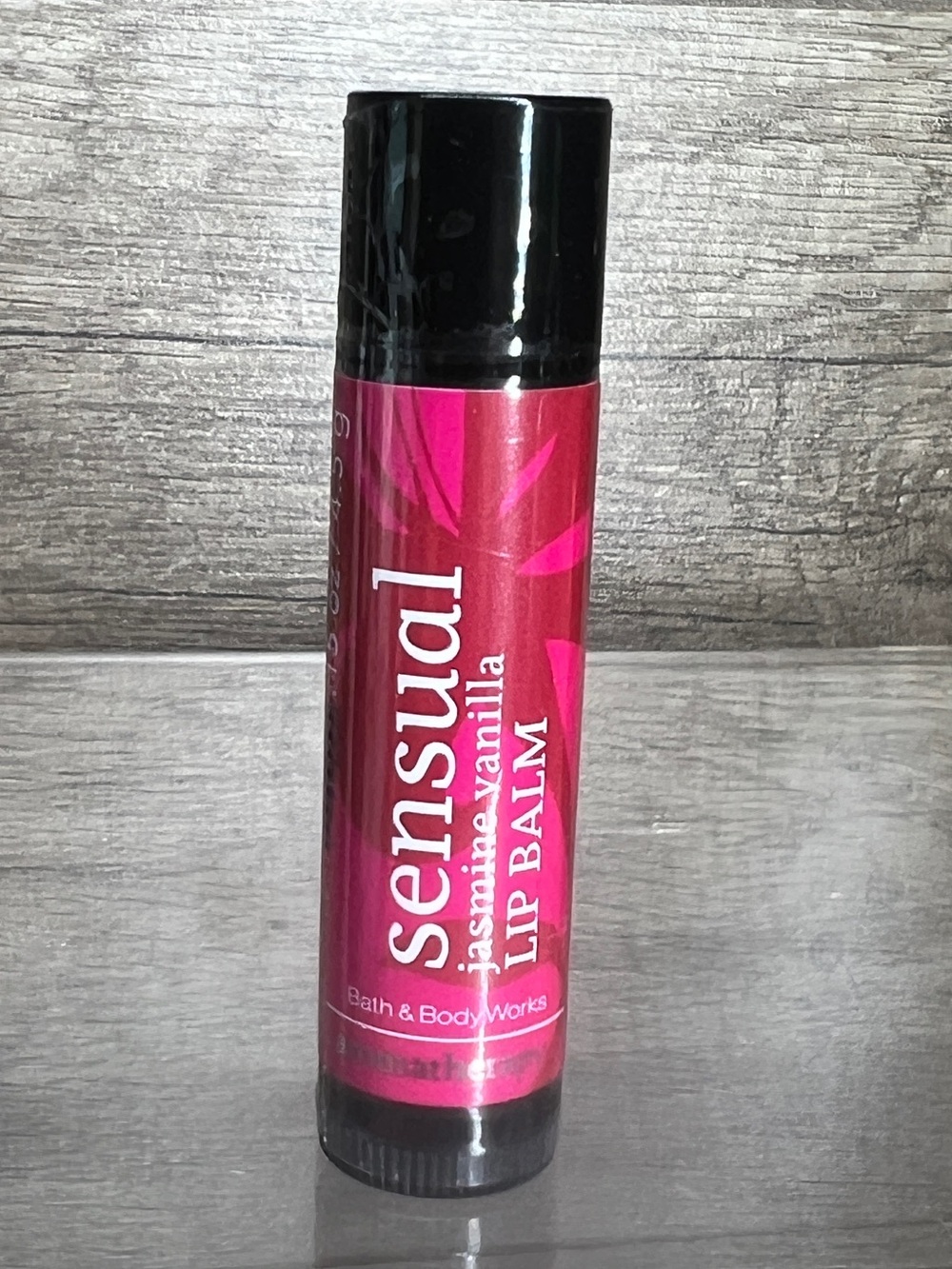Bath & Body Works Aromatherapy Sensual Jasmine Vanilla Lip Balm Retired product